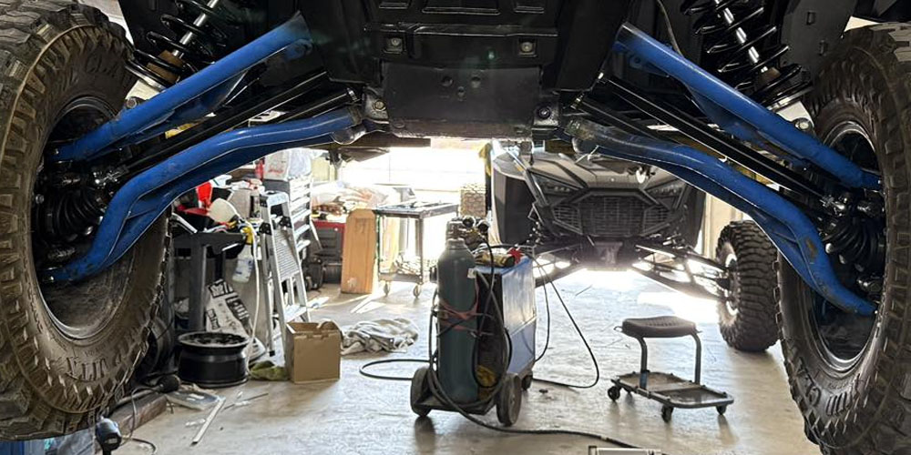 Servicing Vehicle